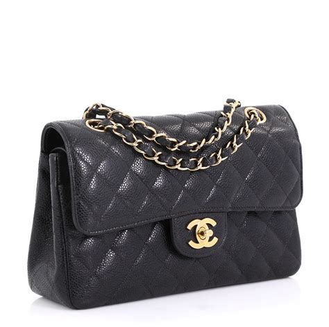 caviar small chanel bag|CHANEL Caviar Quilted Small Double Flap Black .